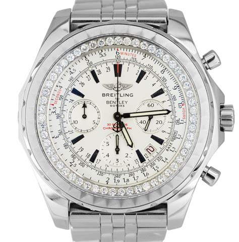 breitling silver mens watch|Breitling watches for men prices.